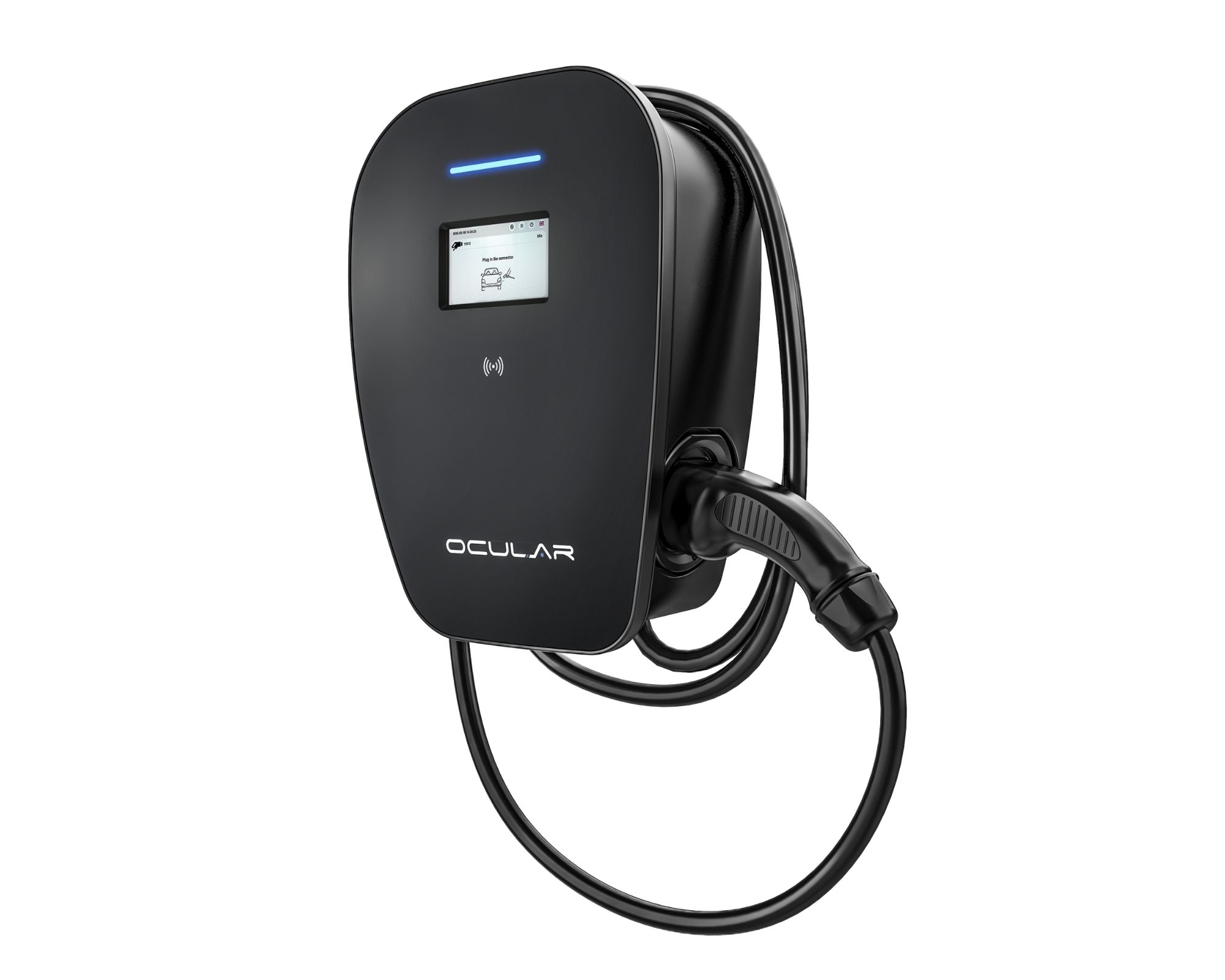 Ocular IQ Wallbox V3 | 7 kW | w/5m Type 2 Cable
