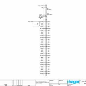 Ev Db Indoor Ip43 48 Pole Skeleton Cad Drawing