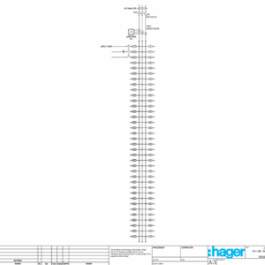 Ev Db Indoor Ip43 72 Pole Skeleton Cad Drawing