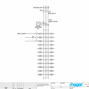 EVDB Outdoor IP66 24 Pole Skeleton CAD