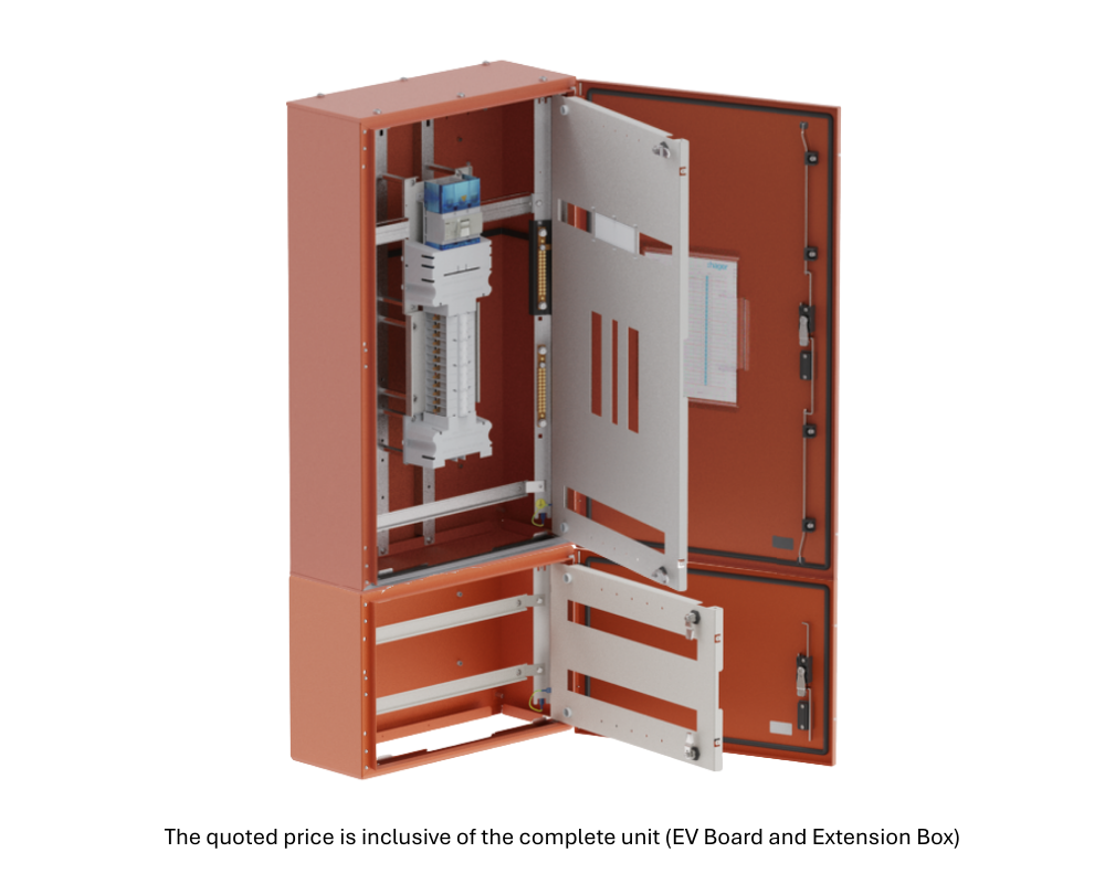 EV-DB Outdoor IP66 24 Pole - No RCBO