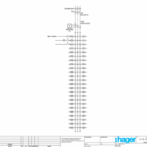 Ev Db Outdoor Ip66 48 Pole Skeleton Cad Drawing