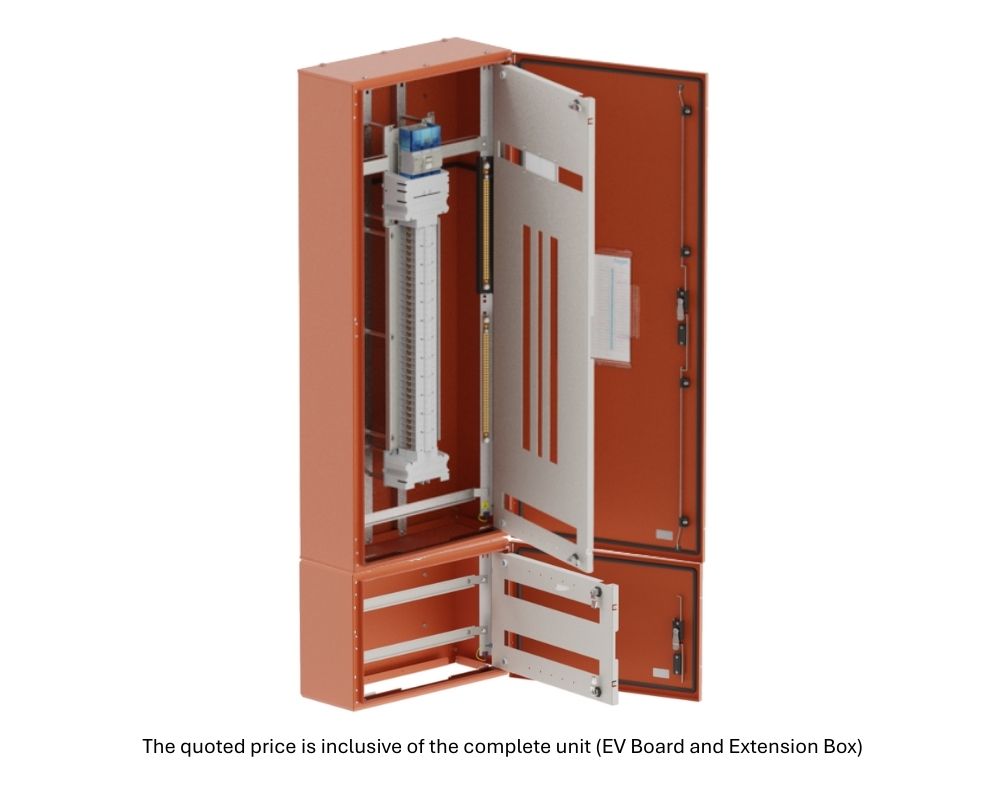 EV-DB Outdoor IP66 72 Pole - No RCBO